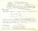 Agnes and Wendell Evans marriage certificate