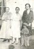 Four generations - Grandma Brummond, Grandma Radke, Mildred Fischer, Randall Fischer