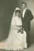 George and Martha Muller wedding portrait
