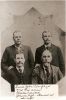 Enoch John Wright with sons Charles, John, and Thomas